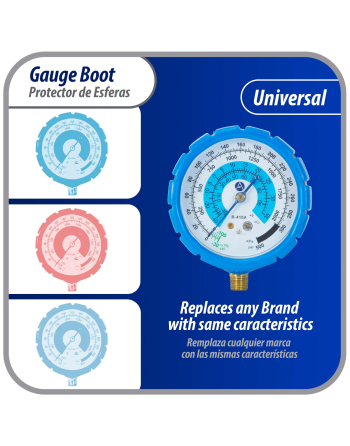 Appli Parts Protective Gauge Boots (Blue) 2.5 in. APMG-GBB