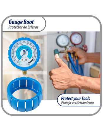 Appli Parts Protective Gauge Boots (Blue) 2.5 in. APMG-GBB