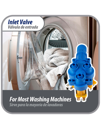 Appli Parts Inlet Valve 1Inlet 3/4in NPT and 3 Outlets 5/16in 110-120v 50/60Hz APIV-1311 replaces Mabe models 189D3116P017 189D3116P016 189D3116P005 WW01F00794