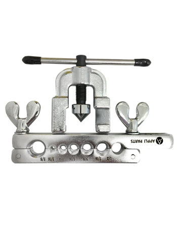 Flaring Tool 3/16, 1/4, 5/16, 3/8, 7/16, 1/2, 5/8 Appli Parts APT-FT195
Ref. Ct-195a