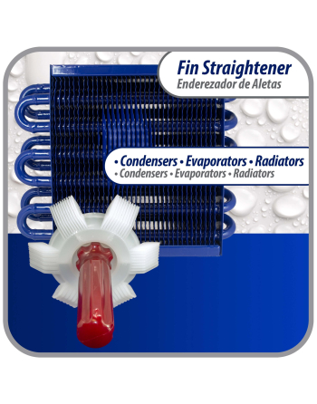 Appli Parts plastic AC fin comb straightener tool for condenser evaporator and radiator coil helps heat transfer increasing performance Fin Straightener 8,9,10,12,14,15 per inch APT-FS351
