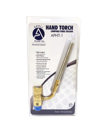 Appli Parts APHT-1 Single Burner Hand Torch Soldering Brazing with Map or Propane Fuel Swivel Tip in plumbing electricity refrigeration air conditioning and more