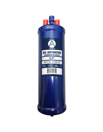 Appli Parts Oil Separator 5/8 inch ODF, CFC / HCFC / HFC R22 / R407C / R502 / R134a / R404A / R507 Working temperature from 14F to 266F, APOS-55855 Replaces Ap-55855