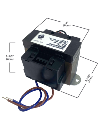 Appli Parts Transformer 120/208/240v to 24V 75Va Ltt7541f Foot Mount APTR-754