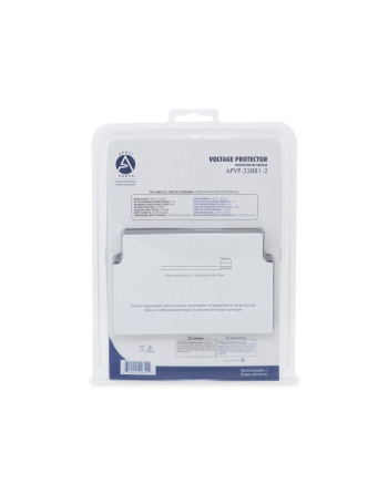 Appli Parts Surge Power Protector Adjustable Range and Reconnecting Time 230 V 50-60 Hz 3ph 3.5 A APVP-33BB1-2