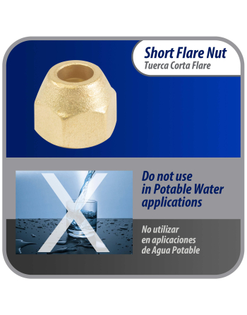 Forged Nut 3/8 Appli Parts APFN-38