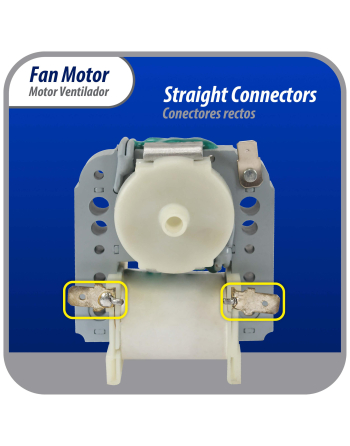 Appli Parts Evaportator Fan Motor replacement for original part numbers WR60X30349, WR60X190, WR60X182 and others 110V 50/60Hz 0.21A 11.5W CCW 3000rpm APFM-317
