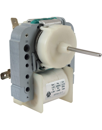 Appli Parts Evaportator Fan Motor replacement for original part numbers WR60X30349, WR60X190, WR60X182 and others 110V 50/60Hz 0.21A 11.5W CCW 3000rpm APFM-317
