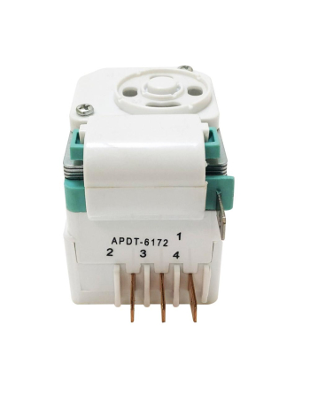 Appli Parts Defrost Timer 6hrs 17min Pin1-234 220v 50/60hz Apdt-6172 Ref. Dbz-617-1g2