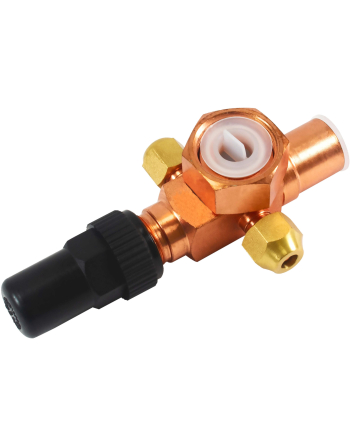 Appli Parts Rotolock Valve V10 1 in x 5/8 in ODF solder connection Universal replacement valve will work for refrigeration and air conditioning systems APRV-VA10