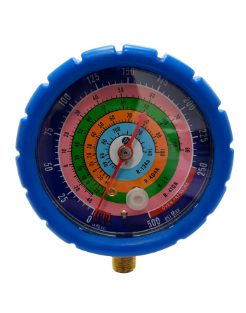 Appli Parts Replacement Analog Manifold Gauge Low R134/R22/R404/R410 Pressure Scale psi Temperature Scale Fahrenheit APMG-GA3L / APMG-G34L