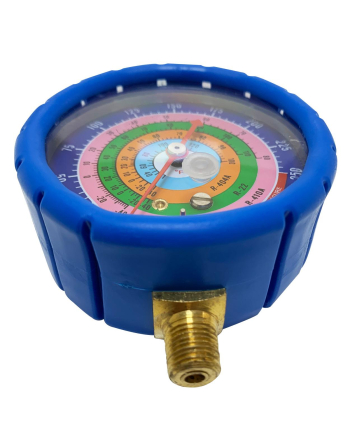 Appli Parts Replacement Analog Manifold Gauge Low R134/R22/R404/R410 Pressure Scale psi Temperature Scale Fahrenheit APMG-GA3L / APMG-G34L