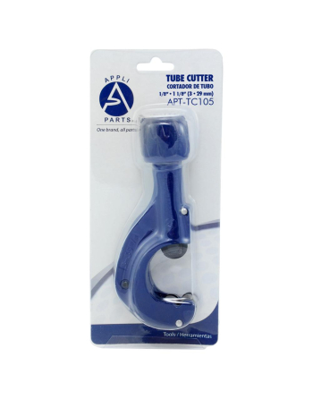 Appli Parts Tube pipe Cutter tool for Copper, Aluminum, steel, PVC and other soft metal pipe from 1/8 in to 1-1/8 in (3-29mm) for Professionals and DIY applications APT-TC105
