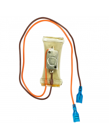 Appli Parts Bimetal Thermostat 2 Wire, Open 59F and Close 32F, orange and brown colored wires, Model APBT-S8835 
Reference: BIM-8835  RO40504 Thermodisc