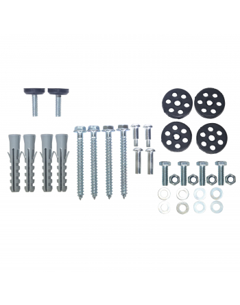 Appli Parts Mounting Bracket kit Includes Rubber Pads, Screws, Levelers, Expanders APAB-AFK3