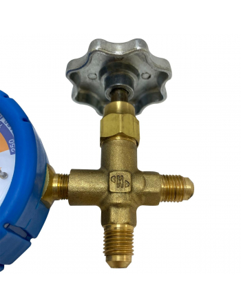 Appli Parts Analog Single Manifold Low Pressure R12/R134/R22/R404 Celsius Temp Scale APMG-A2L