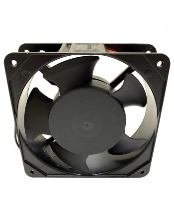 Appli Parts Axial 110v muffin fan 50/60Hz 0.24/0.23A 22/21W 90/100CFM 2600/3000rpm 42/44dB 120x120x38mm replacement for cooling and ventilation APFM-A12038HBL1