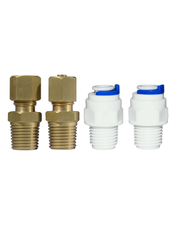 Appli Parts In Line Water Filter 1/4in Connection 1/2in Wide 10-1/2in Long APWF-100
Includes Plastic Connections APWF-100BC and  Brass Connections APWF-100PC