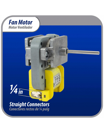 Appli Parts refrigerator evaporator Fan Motor replacement for original part numbers NUV-01W, RE-01WQSZE and others 115V 50/60Hz 8W 0.15A 3000rpm CCW rotation APFM-01W 
