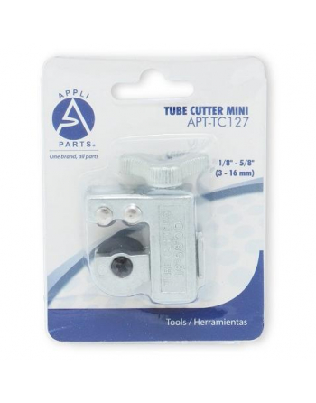 Appli Parts Mini Tube Cutter for Professionals and DIY for Copper Steel Aluminum PVC 1/8 in to 5/8 in (3-16mm) APT-TC127