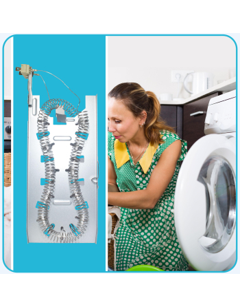 3387747 Appli Parts dryer Heating Element part number 3387747AP replaces original parts from other brands electric dryers