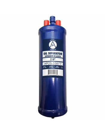 Appli Parts Oil Separator 7/8 inch ODF, CFC / HCFC / HFC R22 / R407C / R502 / R134a / R404A / R507 Working temperature from 14F to 266F, APOS-55877 Replaces Ap-55877