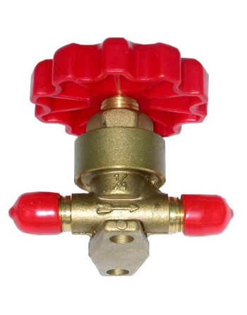 Appli Parts Shut Off Valve 1/4 in SAE Male Flare APSV-14
