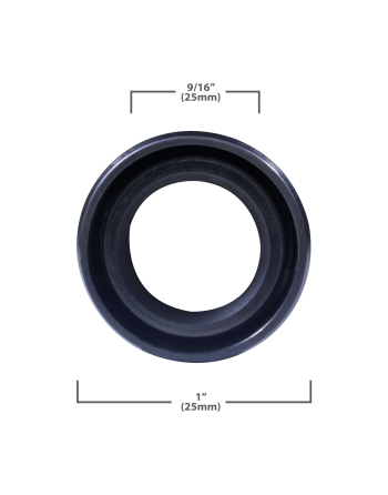 AZ911799509 Appli Parts Transmission Upper Seal LMB-002 Compatible Mabe General Electric Used In Wh38x10002 external diameter 1 in and thickness of 3/8 in