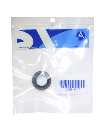 AZ911799509 Appli Parts Transmission Upper Seal LMB-002 Compatible Mabe General Electric Used In Wh38x10002 external diameter 1 in and thickness of 3/8 in