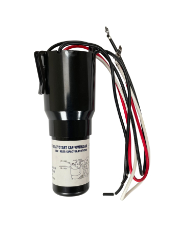 Appli Parts 3 in 1 Solid State Hard Start Relay Capacitor Overload 1/4-1/3Hp 115V UL SA44719 APTO-410

