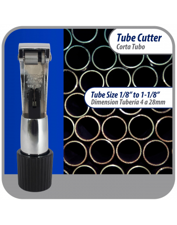 Appli Parts Tube Cutter for Copper, Aluminum, Steel, PVC and other soft metal pipe from 1/8 in to 1-1/8 in (4-28mm) for Professionals and DIY applications APT-TC274