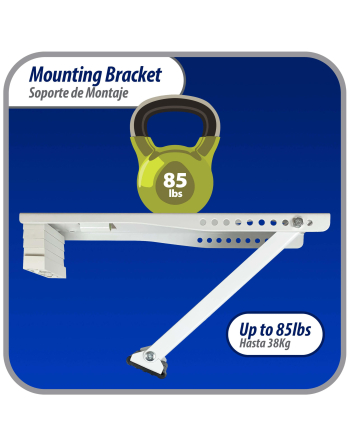 Appli Parts Window air conditioner bracket for Units Up To 85 lbs heavy duty powder coated finish mount for extra durability with installation hardware included and  mounting parts APAB-2038