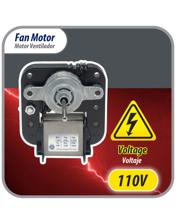 Appli Parts 240369701 freezer fan motor replacement 110V 6W 0.05A CCW 60Hz 3000rpm APFM-240369701AP replaces freezer motor fan numbers 5303918549 1637660 240315801 240315802 and others

