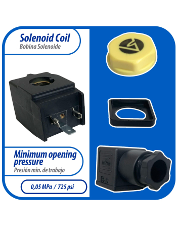 Appli Parts Solenoid Valve Coil 208-230V 50/60Hz  APSOV-220C