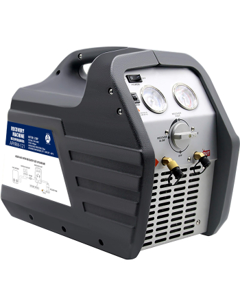 Appli Parts Refrigerant Recovery Machine for hvac freon reclaim 1/2 HP 110V/60Hz Portable Universal application works with multiple refrigerant includes filter drier and hose APRRM-121
