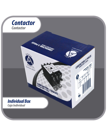 Appli Parts APAC-34024 Heavy Duty 3 Poles Contactor 40 Amp 24 Volts Coil Replacement for ac Compressor and Electrical Applications UL Certified 476929