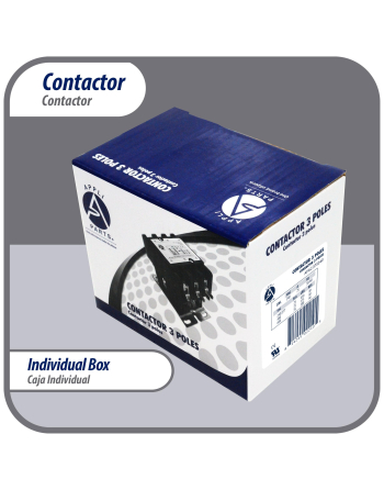 Appli Parts APAC-375240 Heavy Duty 3 Poles Contactor 75 Amp 240 Volts Coil Replacement for ac Compressor and Electrical Applications UL Certified 476929
