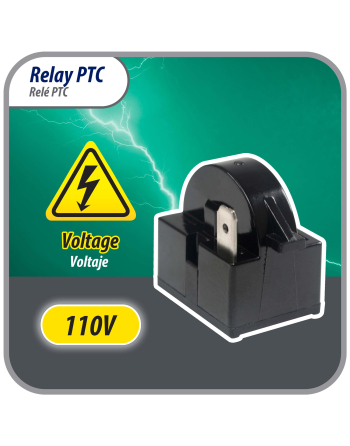 Appli Parts mini fridge relay switch 1 pin 4.7 Ohm 110V Universal PTC Start relay replacement part for multiple brands of refrigerators wine cooler APSR-4003P
