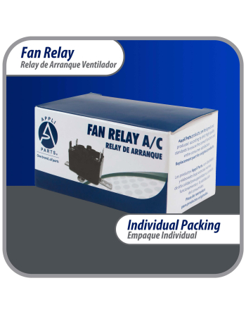 90-380 Appli Parts Heavy Duty Switching Fan Relay 24 VAC Coil SP Normally Open an SP Normally Closed AC and heating Furnace blower relay Universal fit multi position bracket APFR-380
