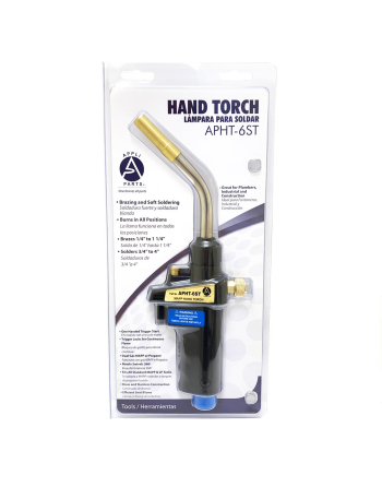 Appli Parts APHT-6ST Single Burner Hand Torch With Lighter and Lock for Soldering, Brazing with Mapp or Propane for plumbing A/A refrigeration and more