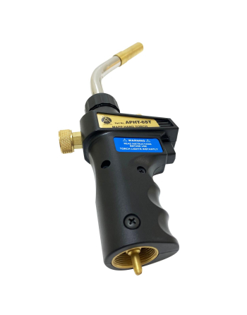 Appli Parts APHT-6ST Single Burner Hand Torch With Lighter and Lock for Soldering, Brazing with Mapp or Propane for plumbing A/A refrigeration and more