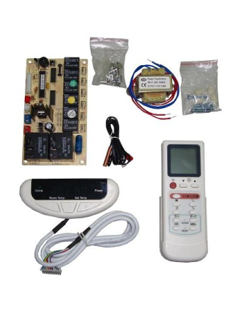 Control Board A/C Universal 3 Fan Speed Relay , 220v W/Display Appli Parts APCB-213DA / QD-U10A