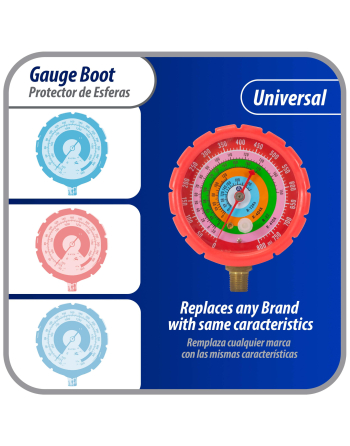 Appli Parts Protective Gauge Boots (Red) APMG-GBR
