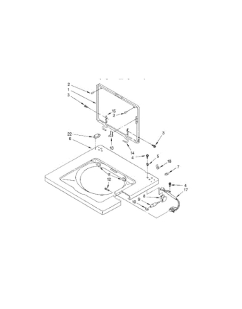 3355458 Appli Parts Washer Lid Switch 3355458AP Replacement For WP3355458 WP3355548VP PS11741198 AP2946951