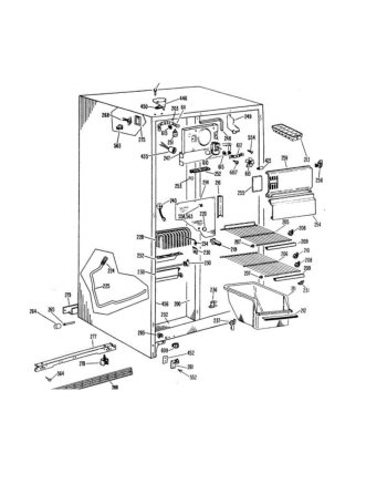 WR49X391 Appli Parts Defrost Heater Assembly APDH-9G391 Compatible with General Electric