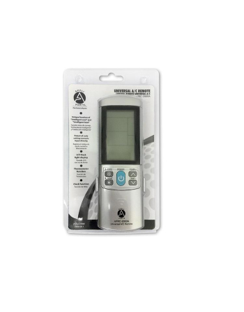 Appli Parts Universal A/C Remote Control, 3 in Backlit LCD, Celsius And Fahrenheit, Sleep Function, Timer (2.000 Frequencies) APRC-2000A