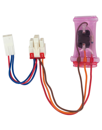 Appli Parts Bimetal Thermostat Asian Type 3 Wire Open 54F Close 23F Fuse 162F Orange / Red / Brown, Model APBT-S2008FP Reference BIM-2008 / Thermodisc