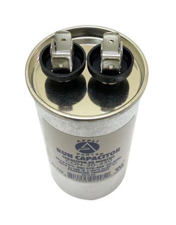Appli Parts Run Capacitor for ac 30 Mfd uF (microfarads) 370 VAC or 450 VAC CBB65 Round Universal fit for hvac and other applications in High in Wide CON-30-450