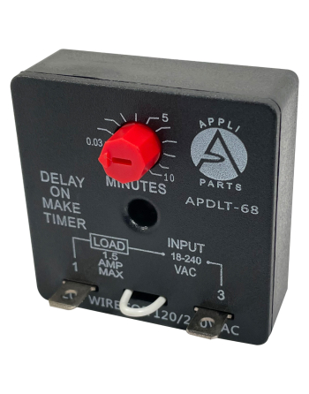 Appli Parts Delay On Make Timer 0.03 To 10 Min Adjustment 18-240 VAC 50/60hz 0.04-1.5 Amps APDLT-68 Our Products Are Designed And Produced According To Strict Standards