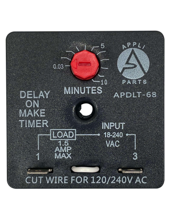 Appli Parts Delay On Make Timer 0.03 To 10 Min Adjustment 18-240 VAC 50/60hz 0.04-1.5 Amps APDLT-68 Our Products Are Designed And Produced According To Strict Standards